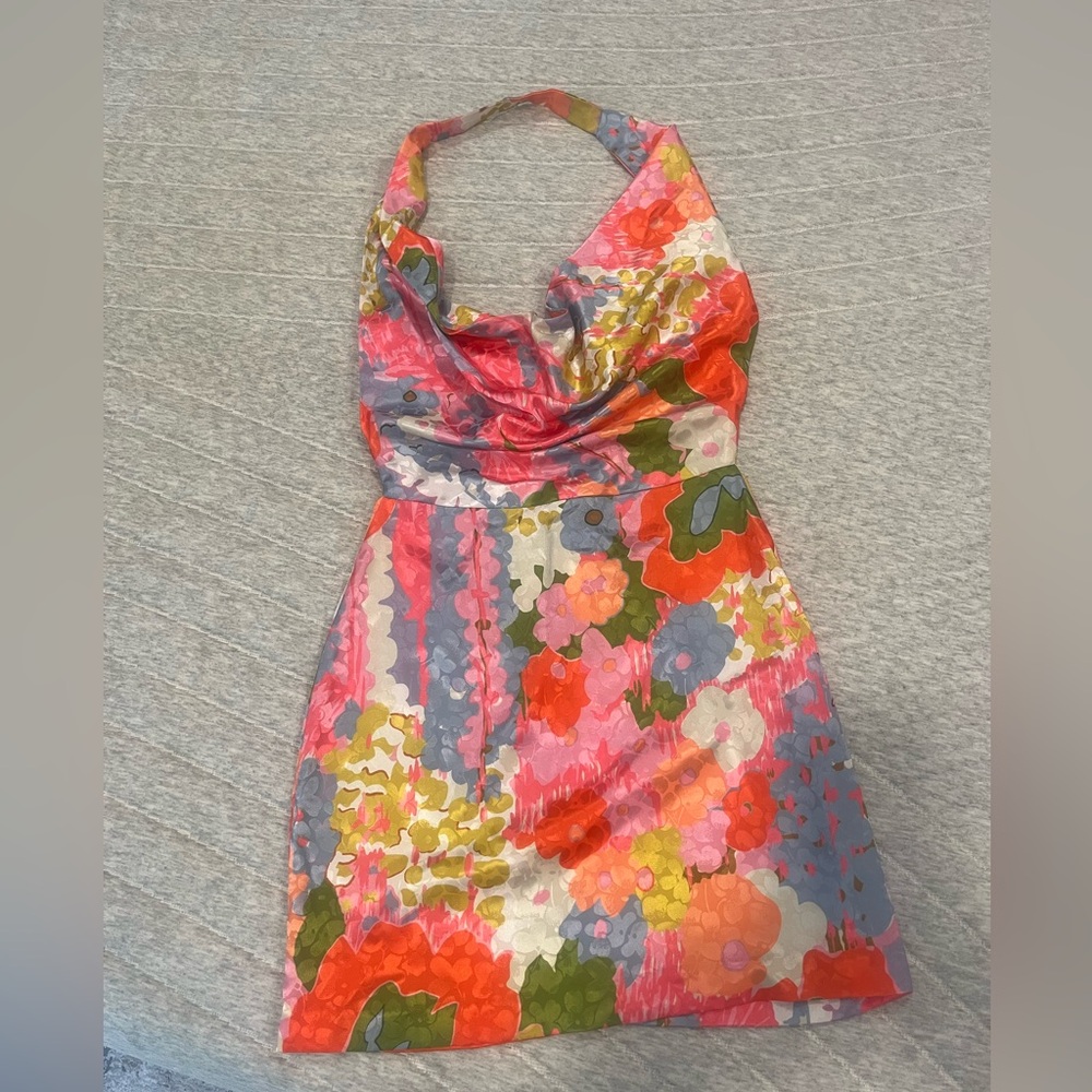 Ronny Kobo floral dress
